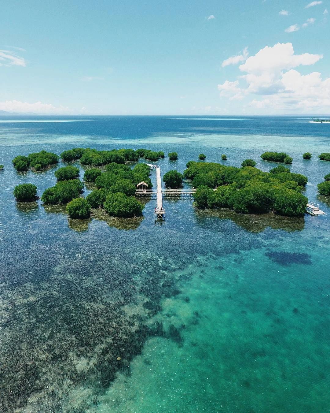 Pristine beach of Gili Kondo in East Lombok