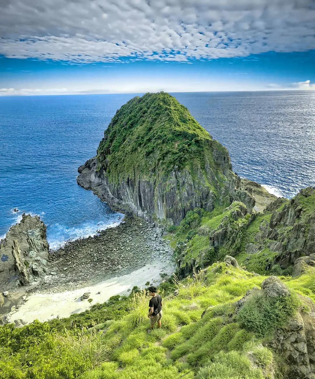 The beautiful crescent-shaped Mawun Beach